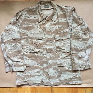 Tiger stripe desert storm camouflage field jacket
